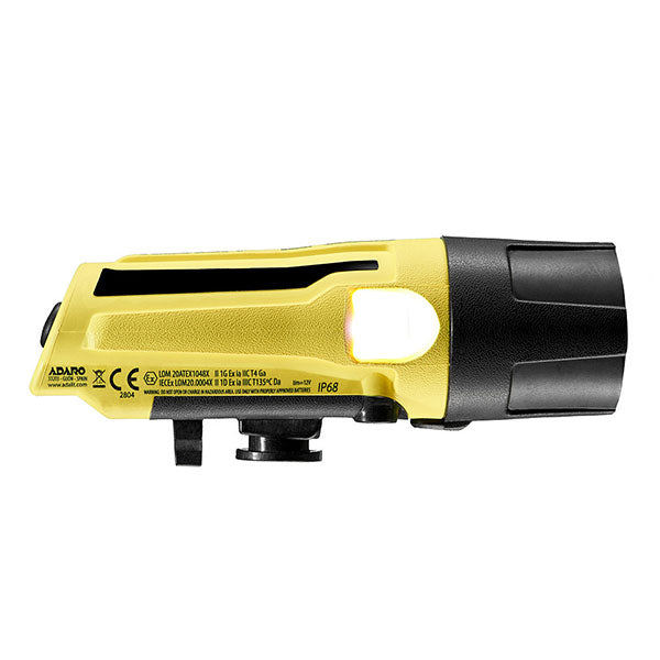 Φακός κράνους ADALIT L-30 F, Li-Ion, ATEX Zone 0/20, στεφάνη φωσφορίζουσα