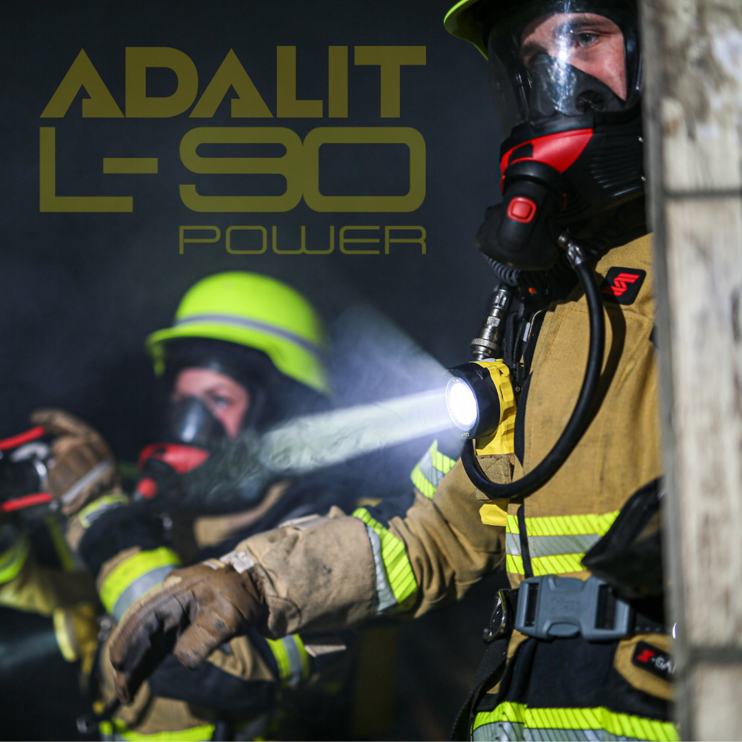 Φακός γωνιακός ADALIT L-90 POWER, 3xAA, ATEX Zone 0/21