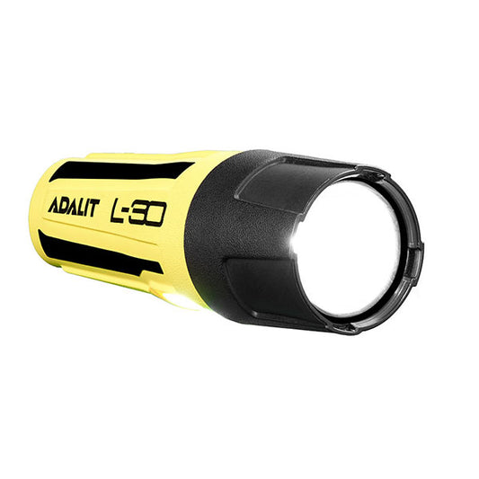 Φακός κράνους ADALIT L-30 F, Li-Ion, ATEX Zone 0/20, στεφάνη φωσφορίζουσα