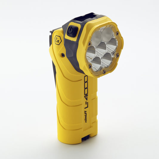 Φακός γωνιακός ADALIT L-4000 A, 3xAΑA, ATEX Zone 0/20