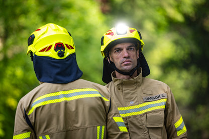 Κράνος πυροσβέστη/διασώστη Rosenbauer HEROS H10 φθορίζον κίτρινο