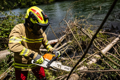 Κράνος πυροσβέστη/διασώστη Rosenbauer HEROS H10 φθορίζον κίτρινο