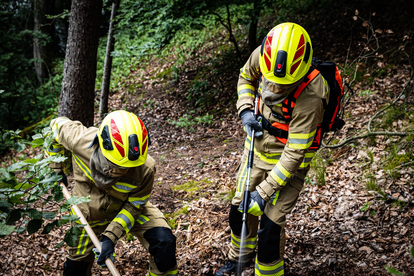 Κράνος πυροσβέστη/διασώστη Rosenbauer HEROS H10 φθορίζον κίτρινο