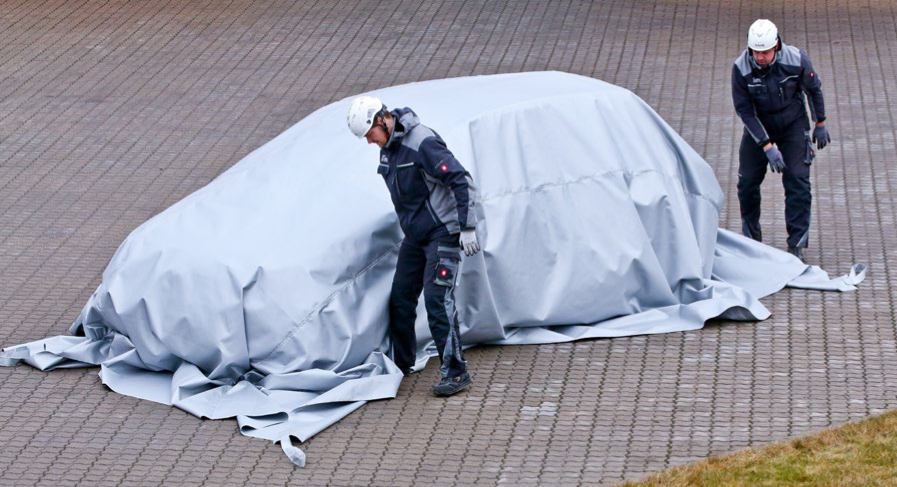 Πυρίμαχη κουβέρτα Padtex 6x8m για ηλεκτρικά οχήματα, μιας χρήσης