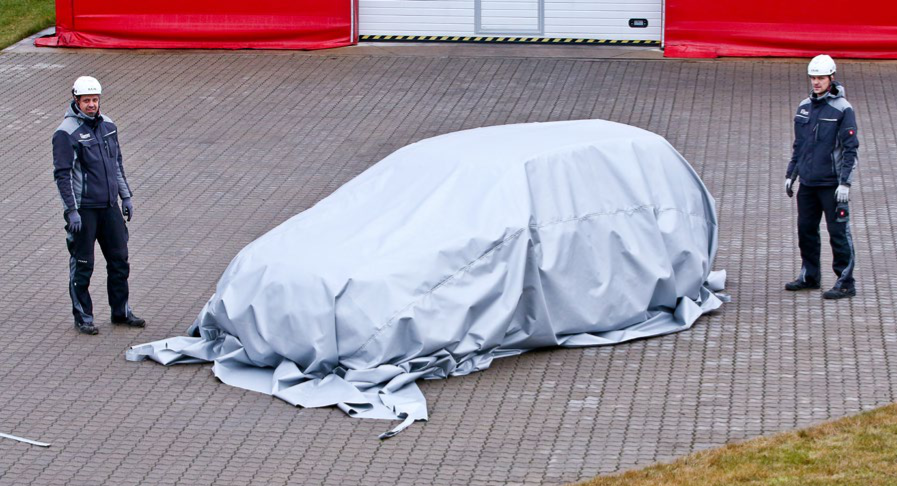 Πυρίμαχη κουβέρτα Padtex 6x8m για ηλεκτρικά οχήματα, μιας χρήσης