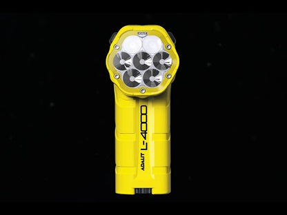 Φακός γωνιακός ADALIT L-4000 A, 3xAΑA, ATEX Zone 0/20