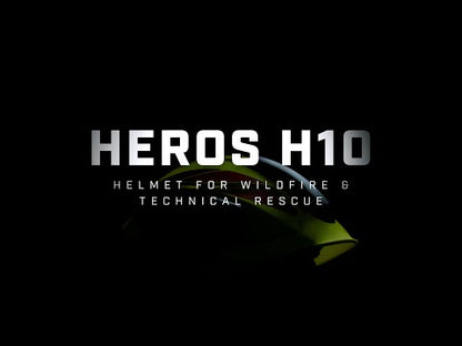 Κράνος πυροσβέστη/διασώστη Rosenbauer HEROS H10 φθορίζον κίτρινο